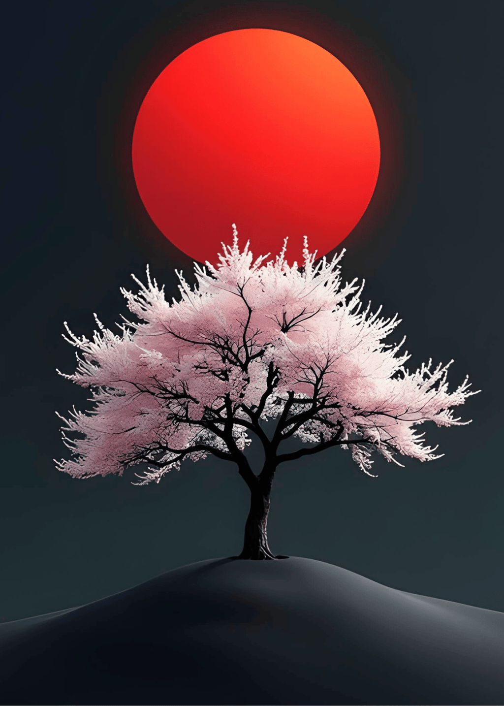 Cherry Blossom and Sun