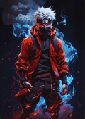 A078 - N Metal Poster by Alumenarc