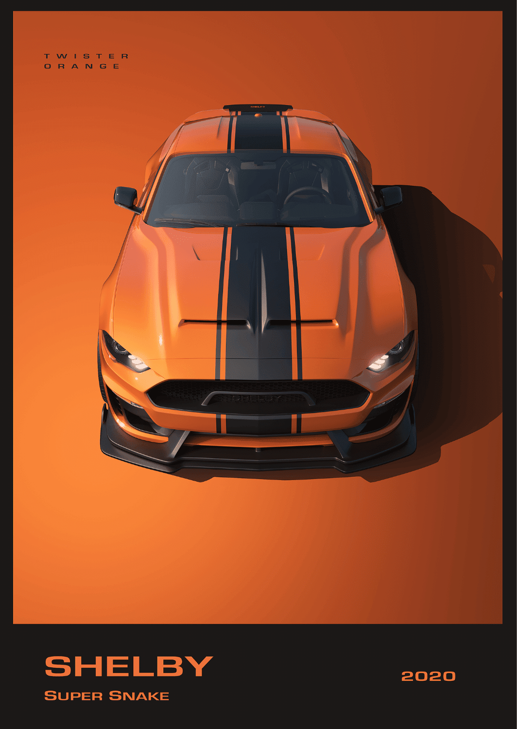 C088 - Car Metal Poster by Alumenarc