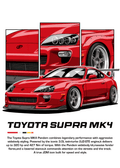 C112 - Supra Metal Poster by Alumenarc