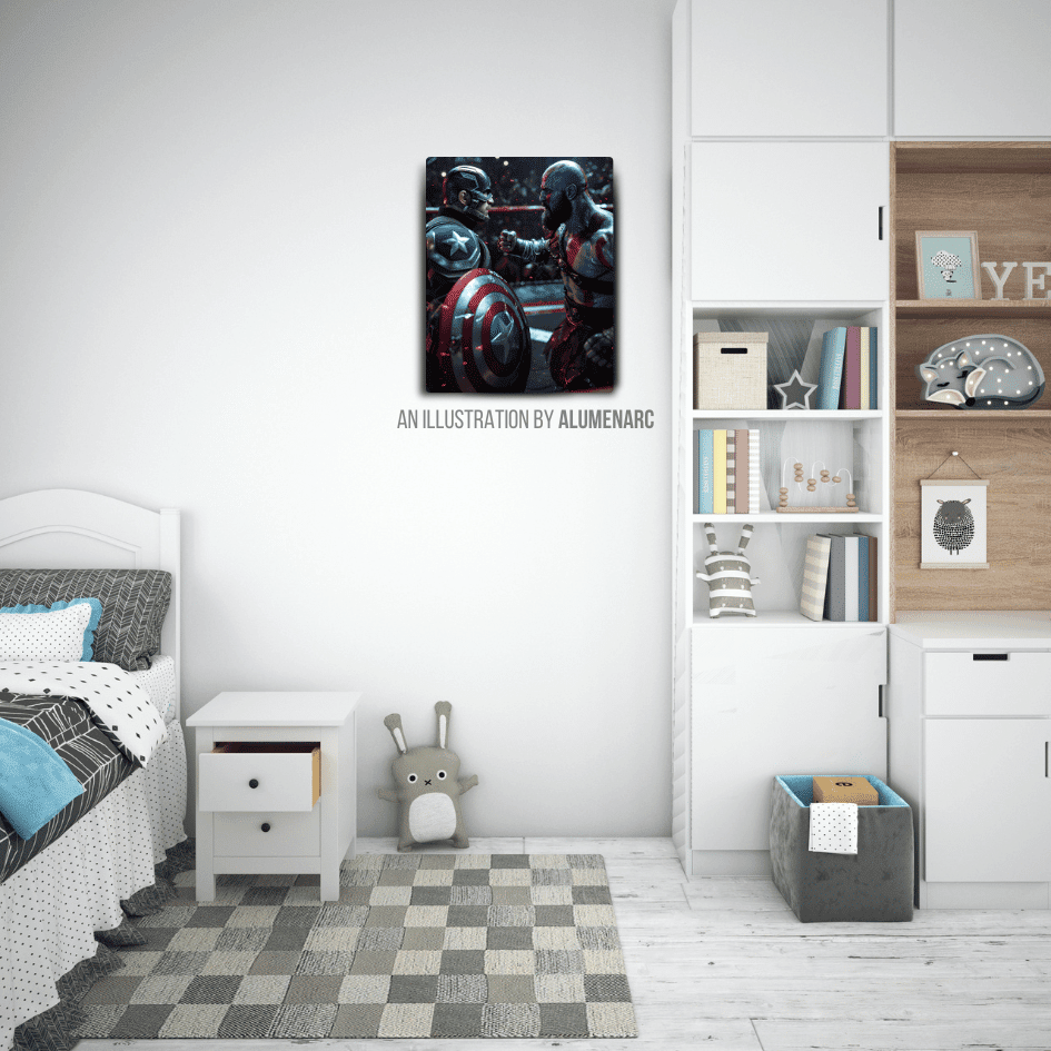 CG066 - Fight Metal Poster by Alumenarc